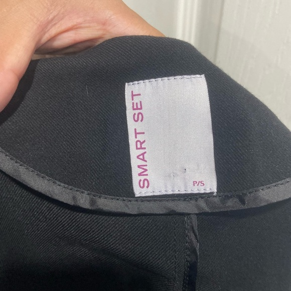 Black open blazer - Picture 4 of 8